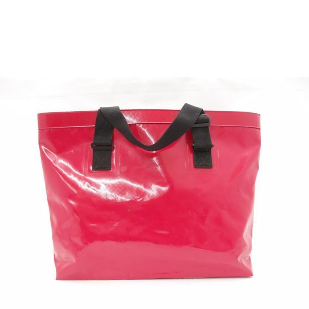 Chanel Bag Vinyl Tote Red